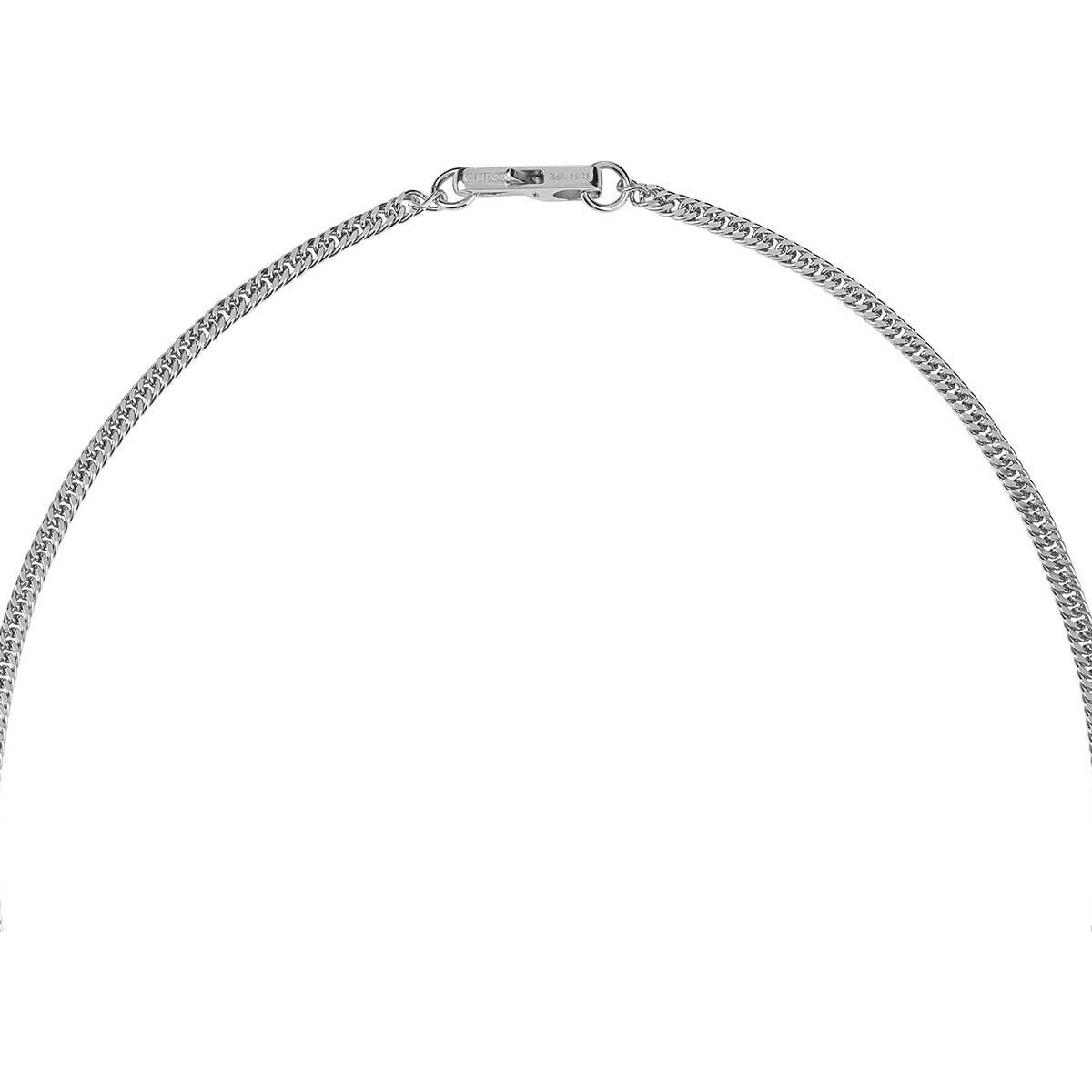 Collar Guess Caballero My Chains de Acero Inoxidable en Tono Plateado