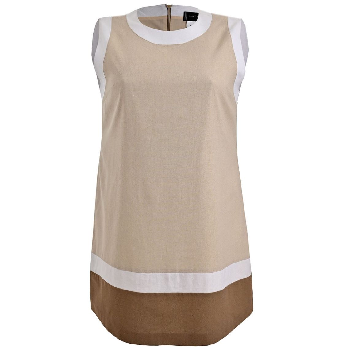 Vestido de Lino Liso Michel Paulini