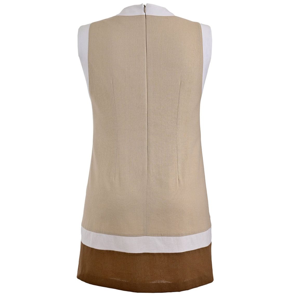 Vestido de Lino Liso Michel Paulini