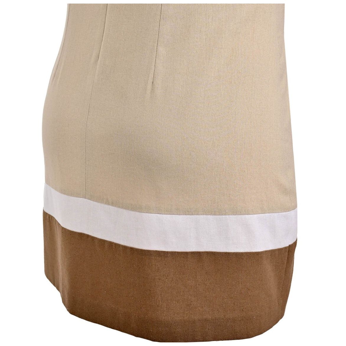 Vestido de Lino Liso Michel Paulini