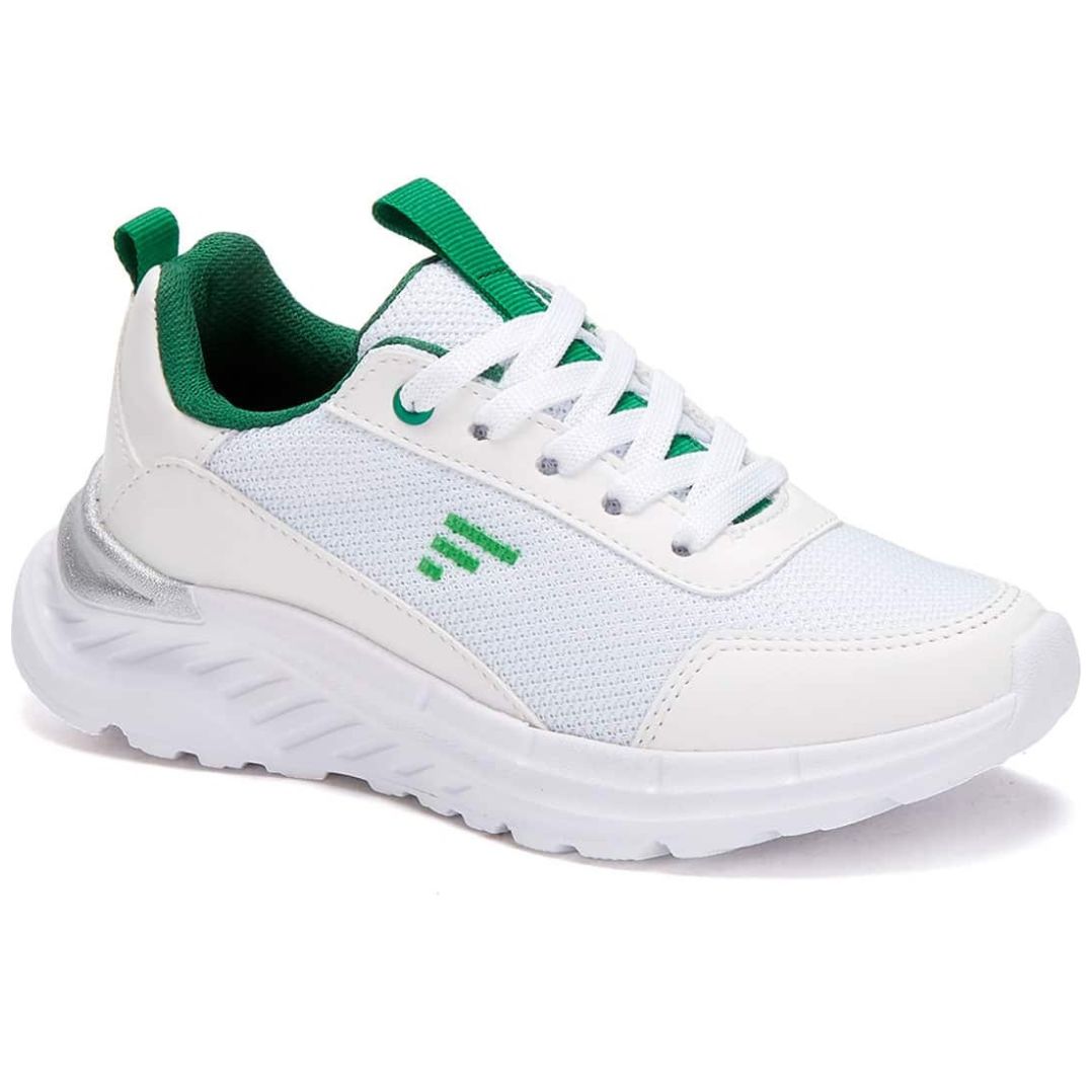 Tenis con Agujeta para Niño 17-21 Blanco Ferrato