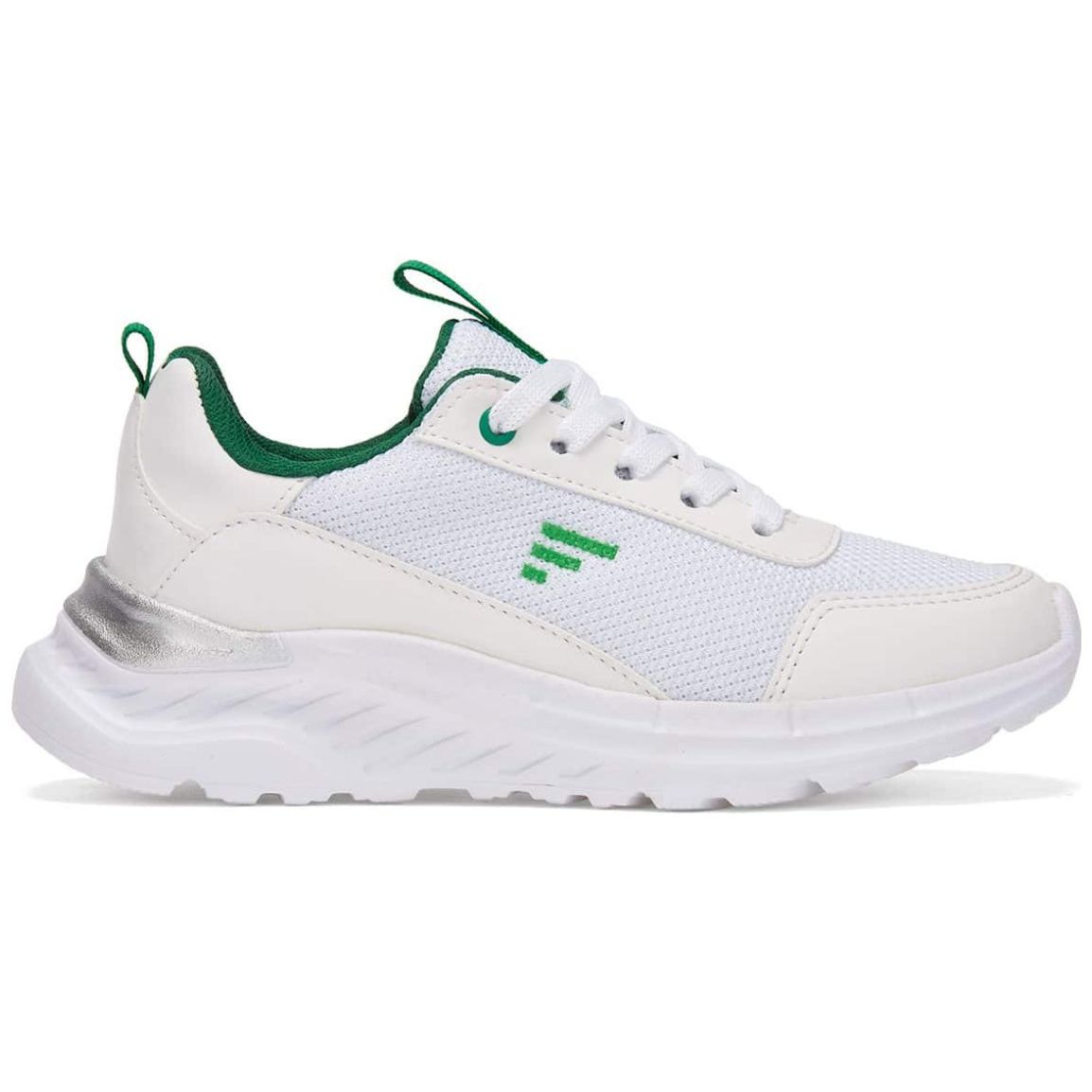 Tenis con Agujeta para Niño 17-21 Blanco Ferrato