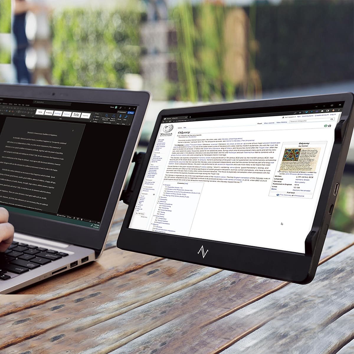 Monito Portátil 12" Sidewing Avante