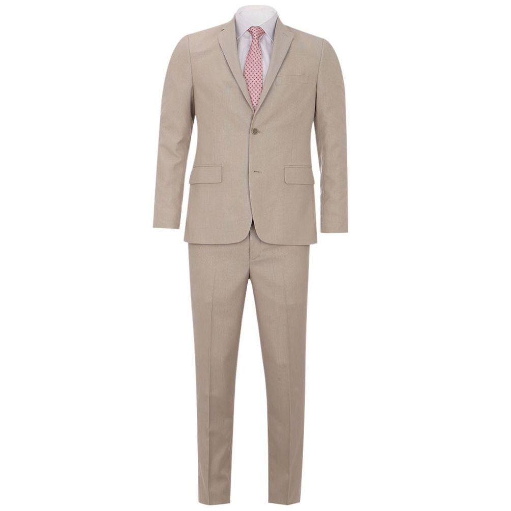 Traje para Hombre Slim Fit Beige Carlo Corinto