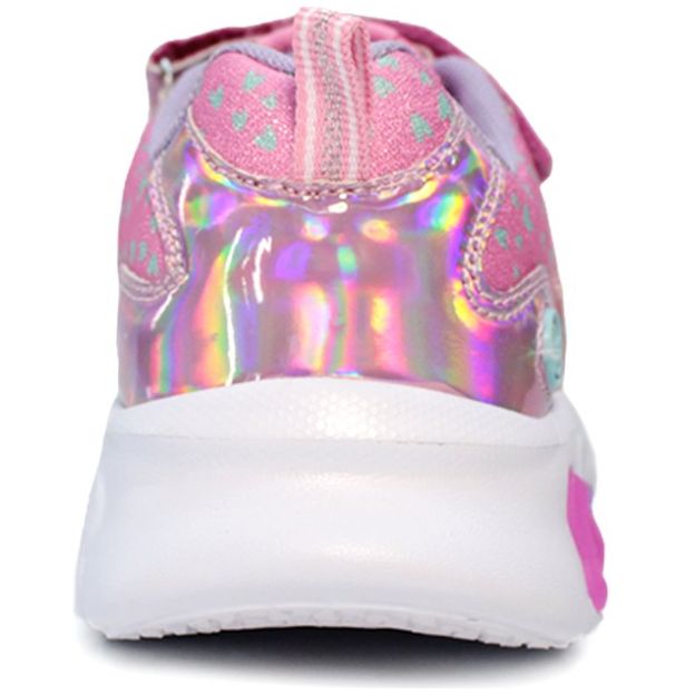  Tenis para Niña con Luz 14-19 Rosa Bubble Gummers