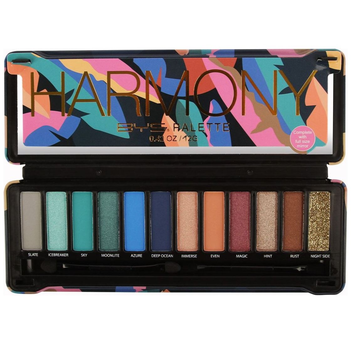 Bys Harmony Eyeshadow Palette 12Pc