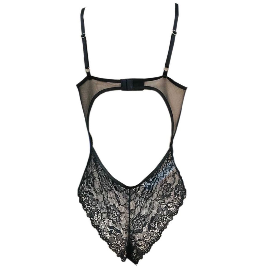 Body Estampado Leopardo y Encaje Zelina