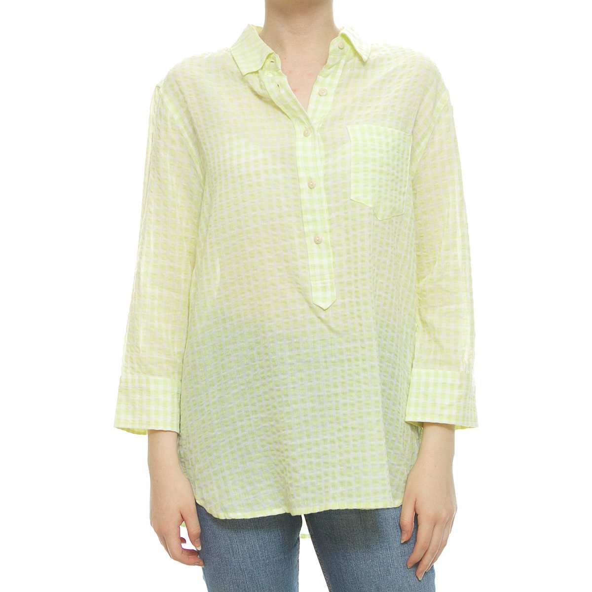 Blusa Arrugada Mng L Arqueology Aq123-En3511