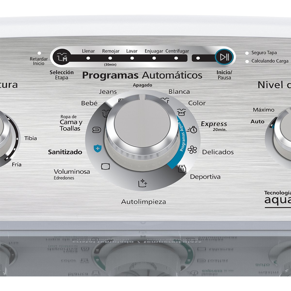 Lavadora Mabe Carga Superior 20Kg Lma70215Wbab0 Blanca