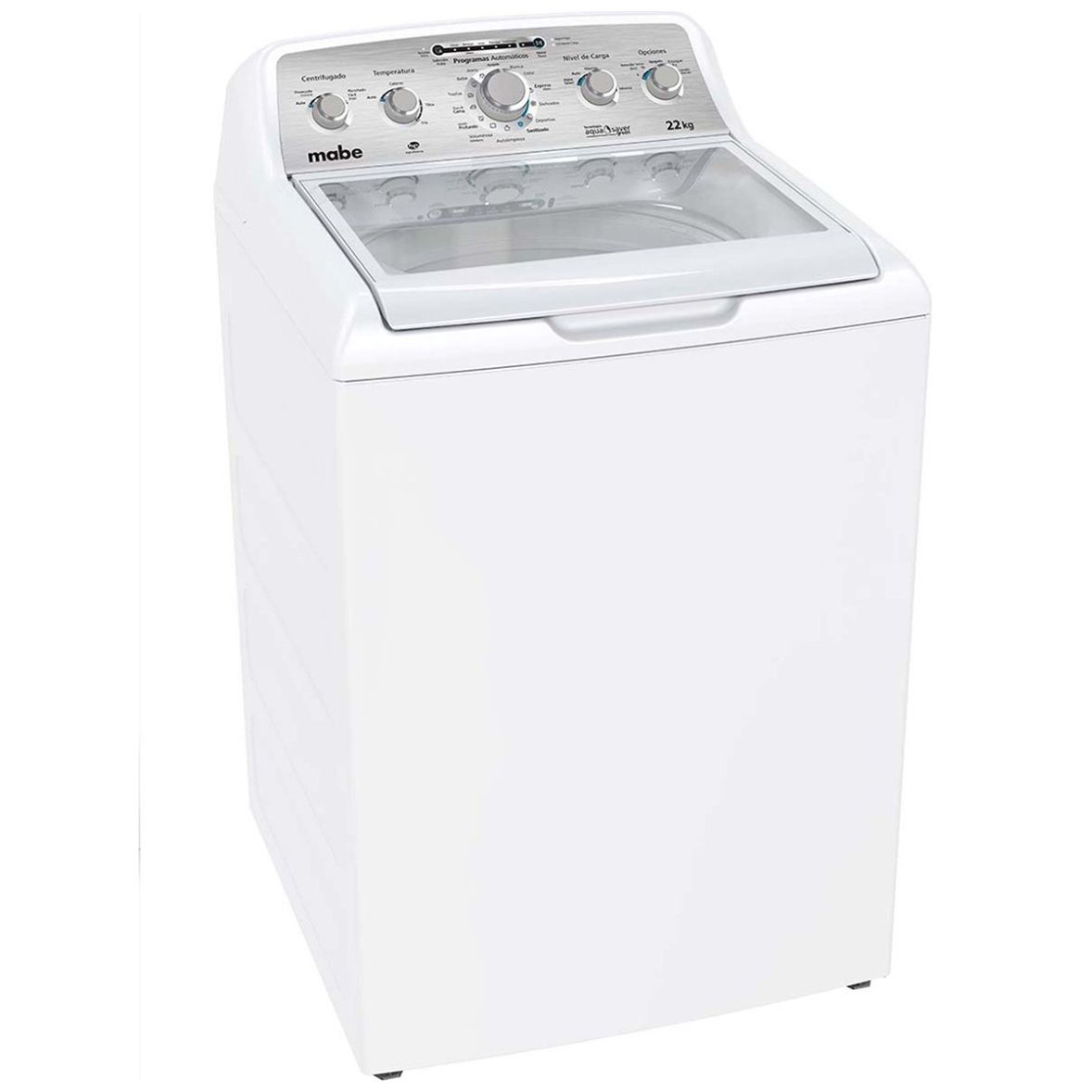 Lavadora Mabe Carga Superior 22Kg Lma72215Wbab0 Blanca