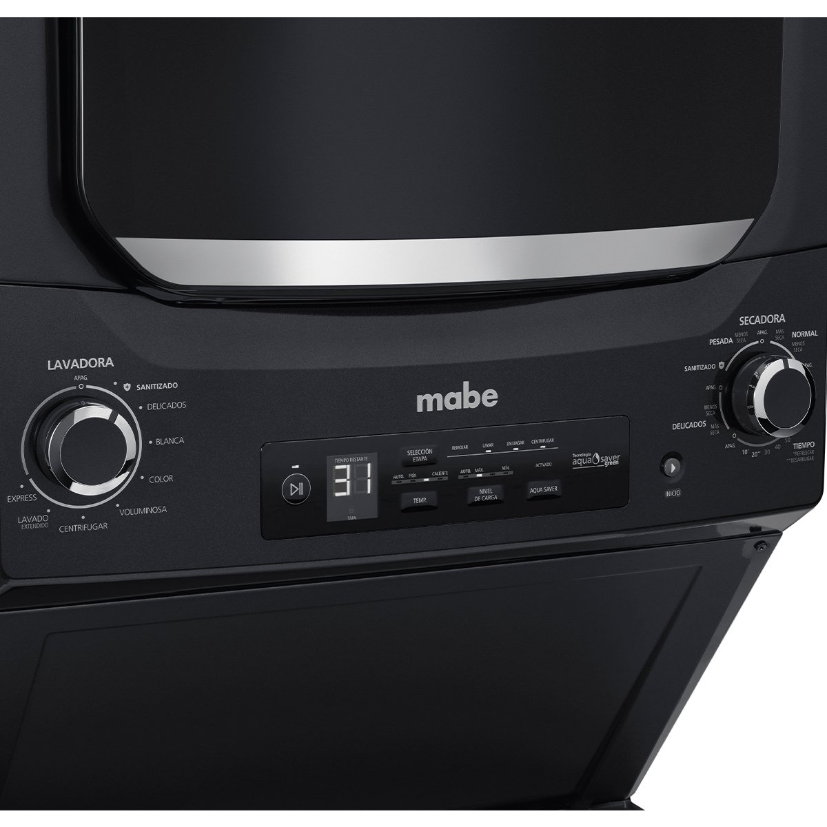 Centro de Lavado  Mabe a Gas Mcl2040Ppdg1 Negro