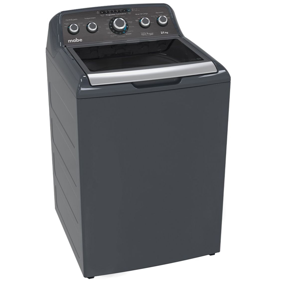 Lavadora Mabe Carga Superior 21Kg Lma71215Wdab0 Gris