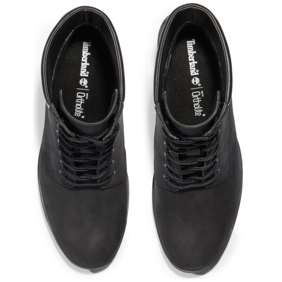 Bota con Tacón y Agujeta Negra Timberland