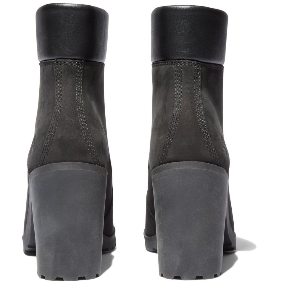 Bota con Tacón y Agujeta Negra Timberland