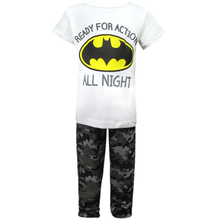 Pijama para Ni o Pantal n Y Playera Manga Corta Batman