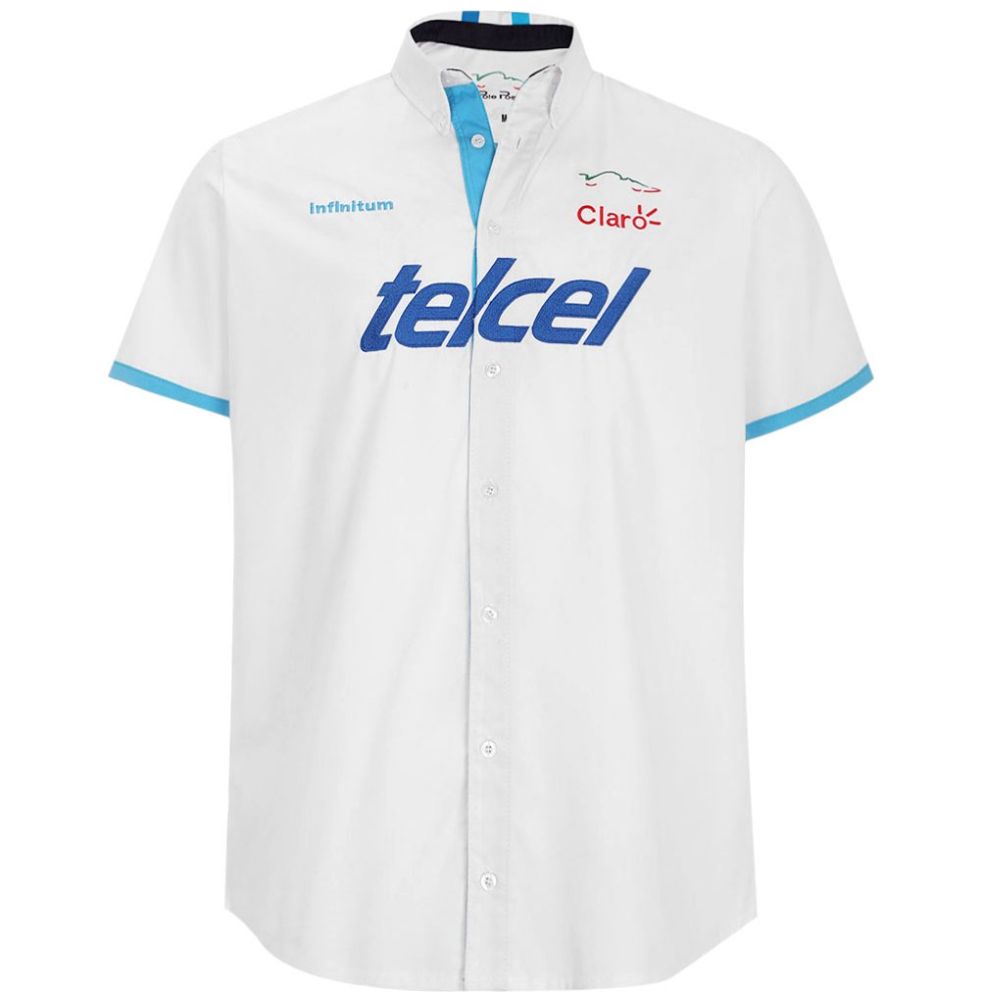 Camisa para Hombre Blanca Pole Position