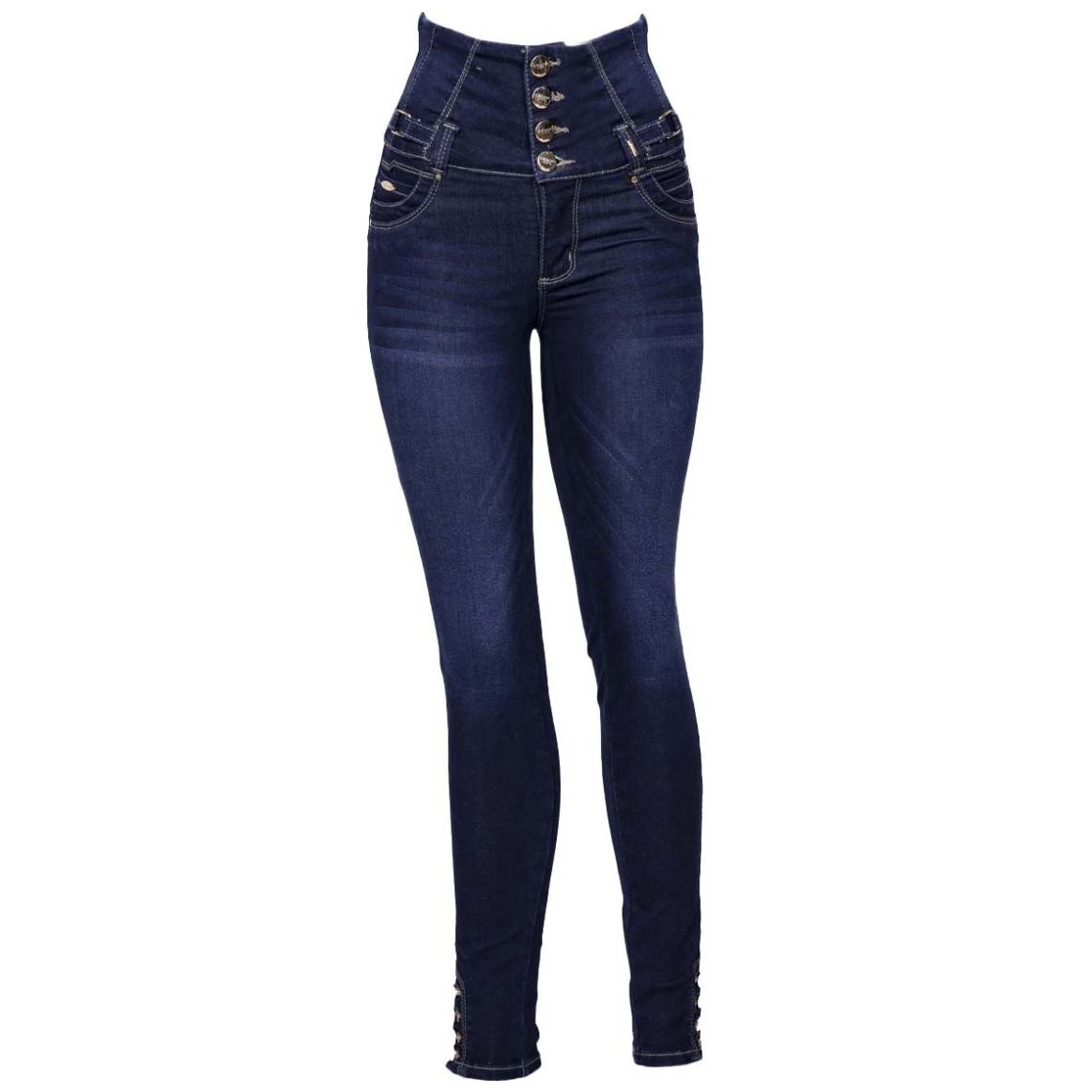Jeans Skinny Stnmed Botones Ciclon Jeans