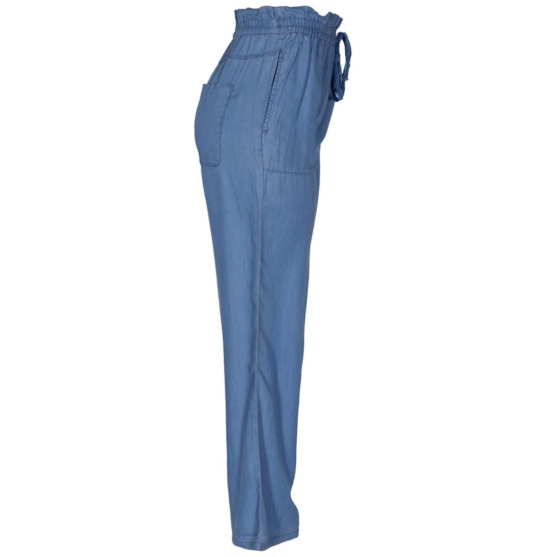 Pantalón para Mujer, Recto con Elástico en Cintura y Bolsillos Philosophy Woman