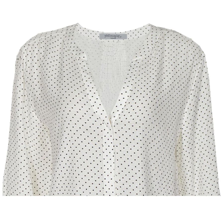 Blusa para Mujer, Holgada con Estampado de Lunares Philosophy Woman