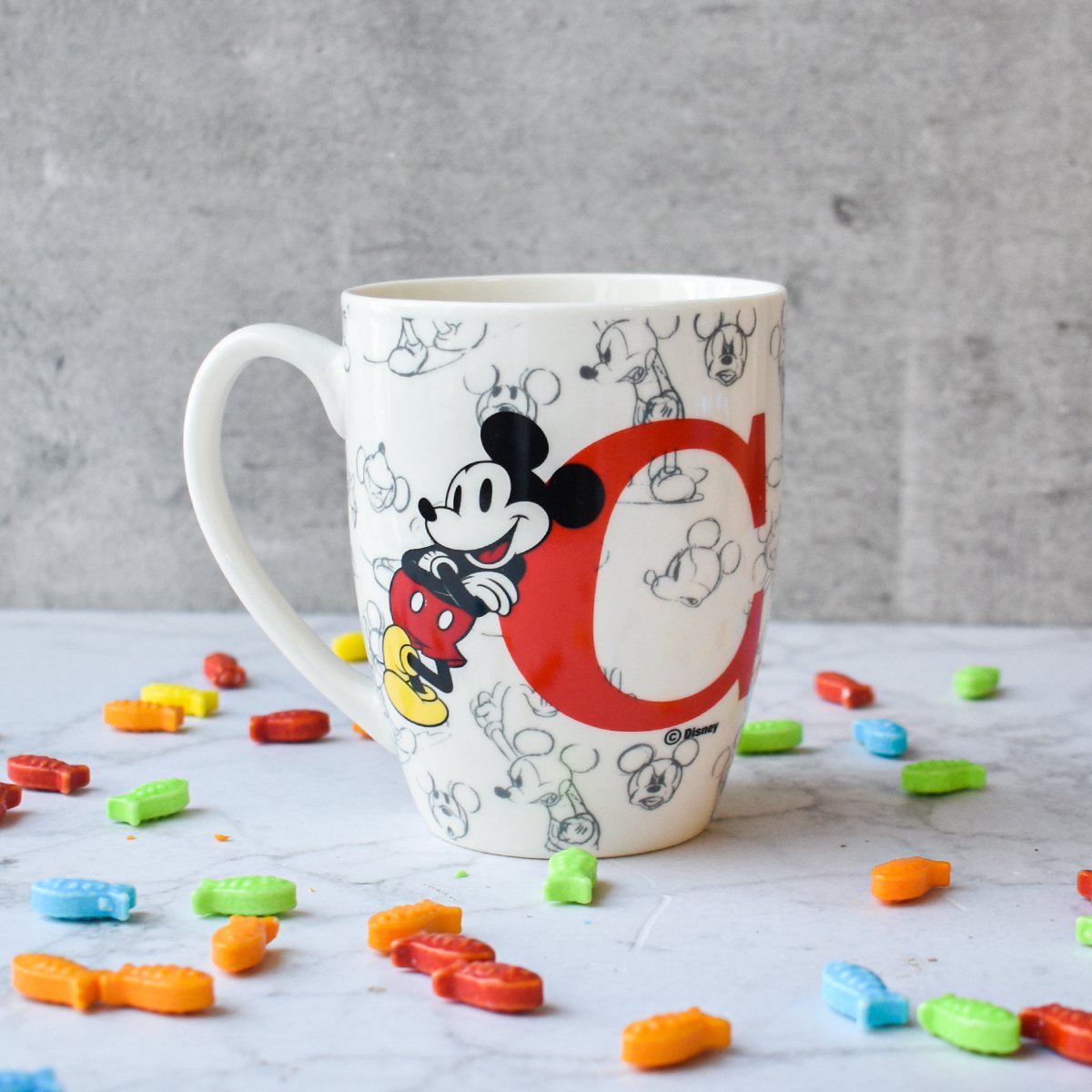 Taza Iniciales "c" Mickey 355Ml Fun Kids