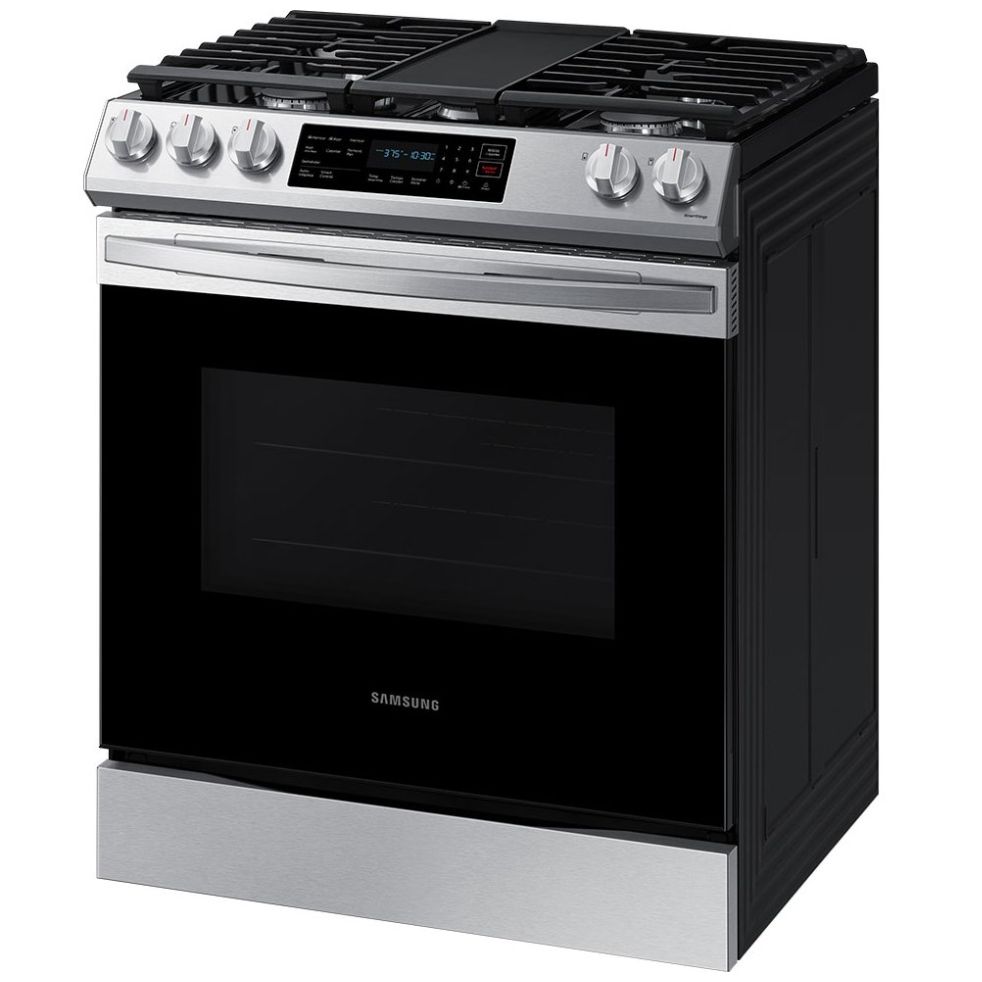 Estufa Samsung  de Gas  Horno de 6.0 Cuft con Wifi Y Power Burner