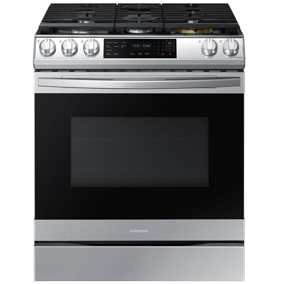 Estufa Samsung de Gas con Freidora de Aire Y Horno de 6.0 Wi-Fi