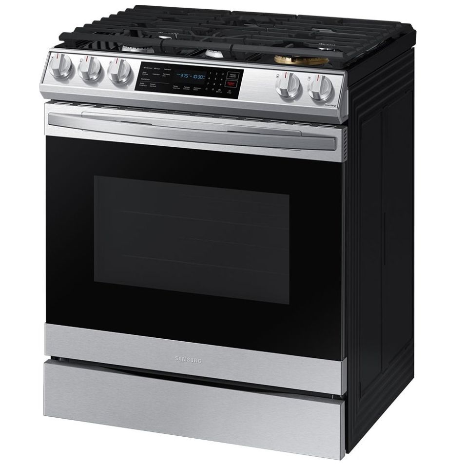 Estufa Samsung de Gas con Freidora de Aire Y Horno de 6.0 Wi-Fi