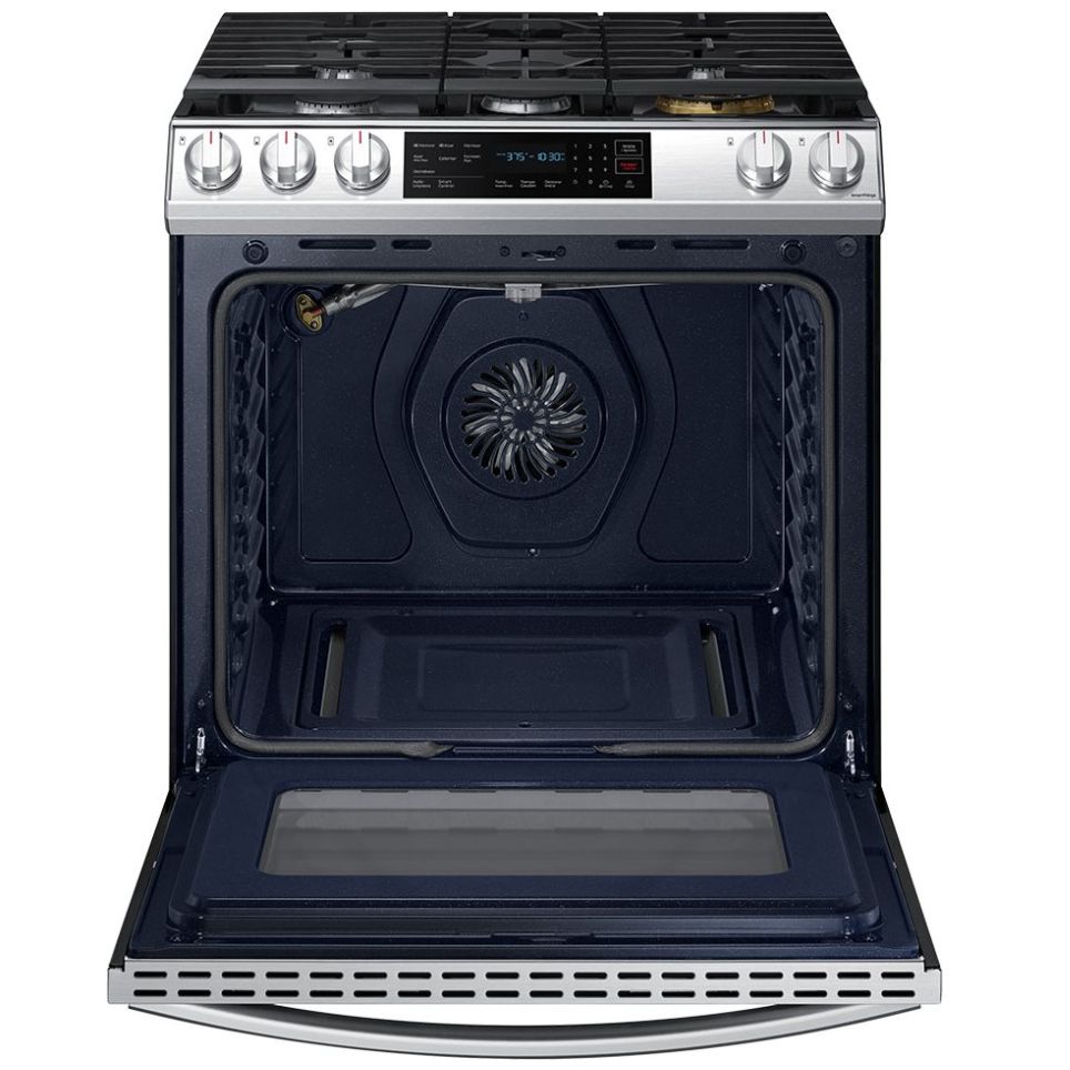 Estufa Samsung de Gas con Freidora de Aire Y Horno de 6.0 Wi-Fi