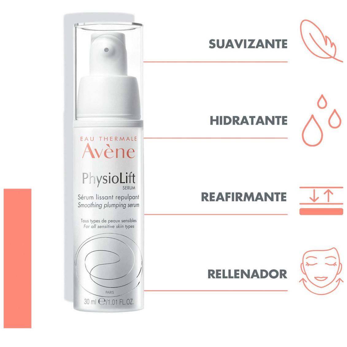 Physiolift Serum 30 Ml Avène