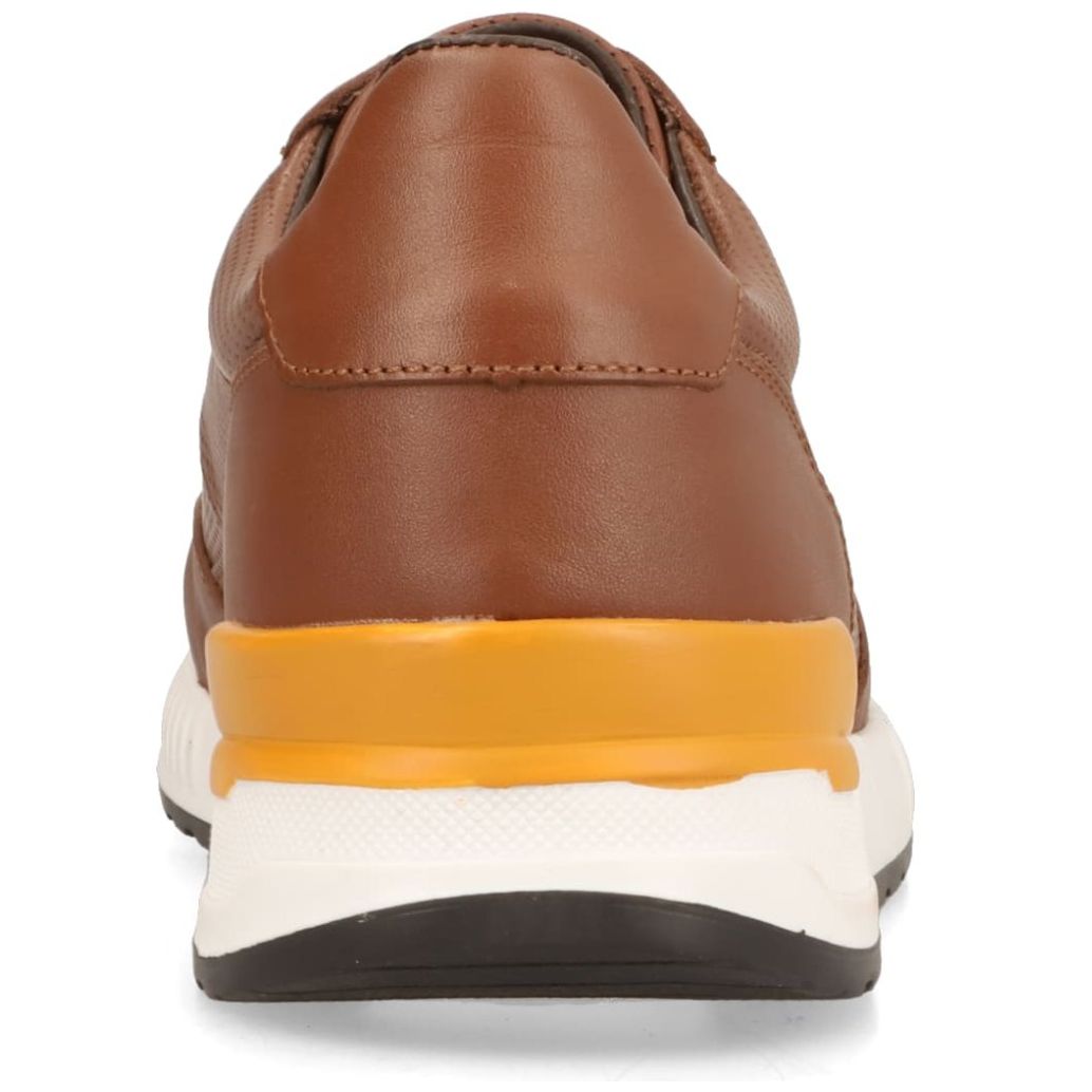 Tenis en Piel para Hombre Café Michel Domit