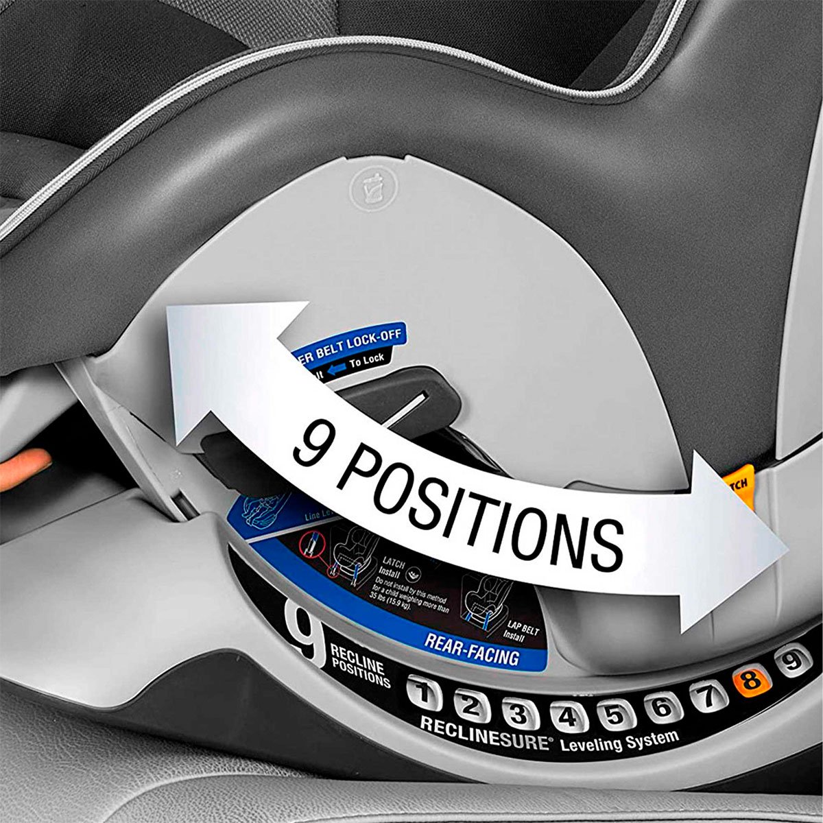 Autoasiento Convertible Nextfit Zip Carbon Chicco