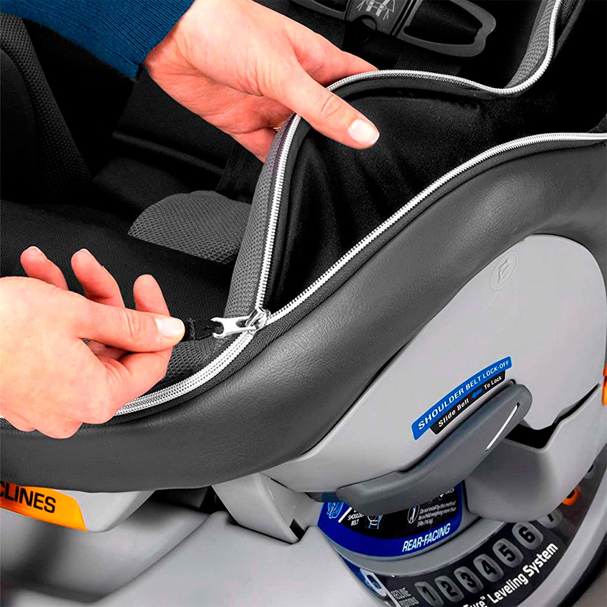 Autoasiento Convertible Nextfit Zip Carbon Chicco