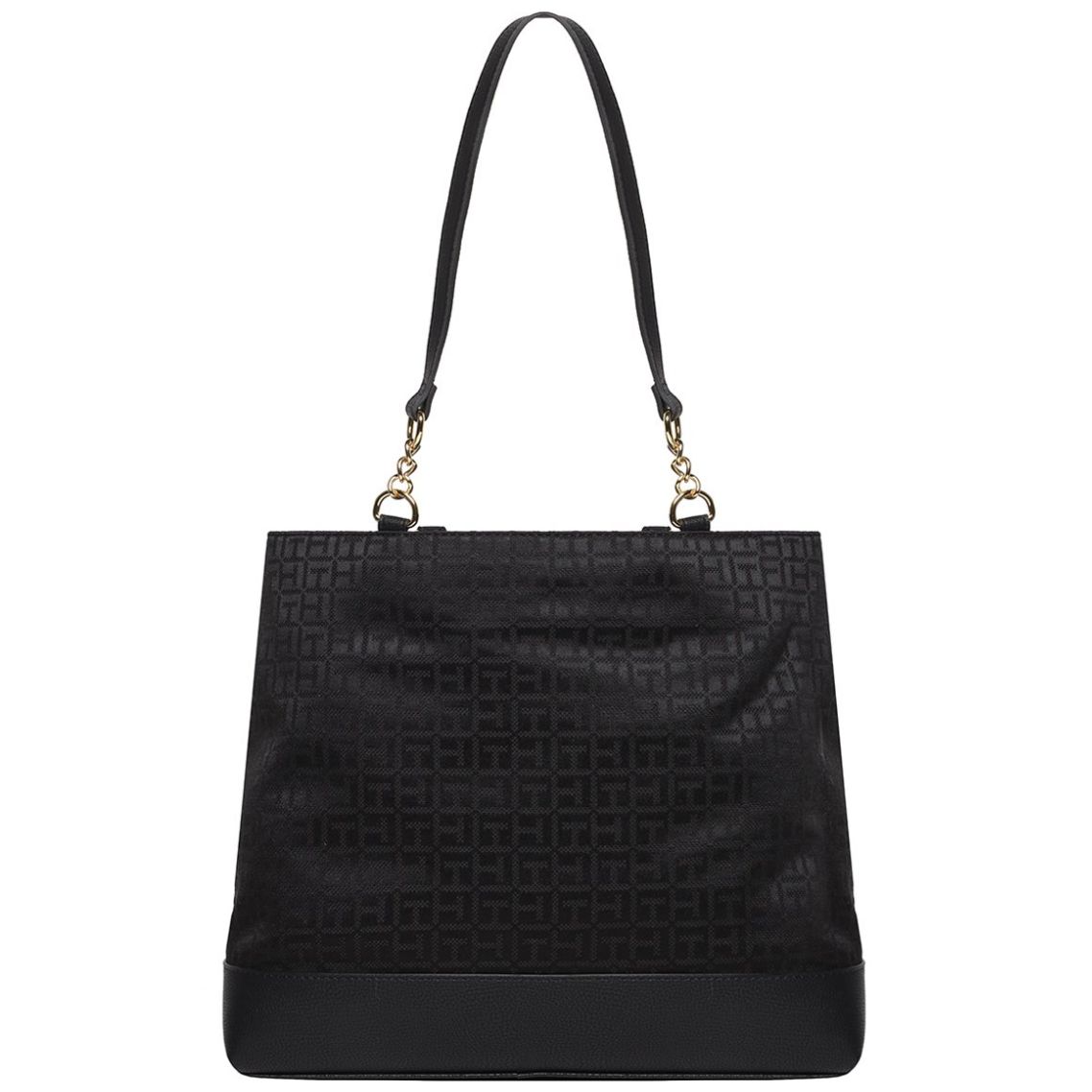 Tote Tommy Hilfiger Color Negro