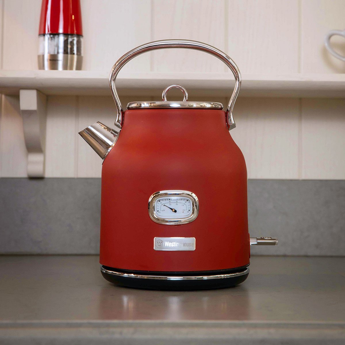 Tetera Retro Rojo Westinghouse