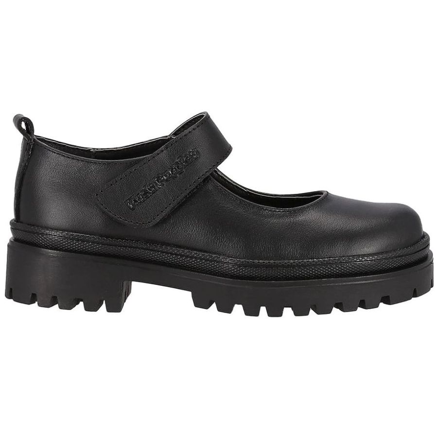 Zapato Escolar para Niña 18-24 Negro Hush Puppies