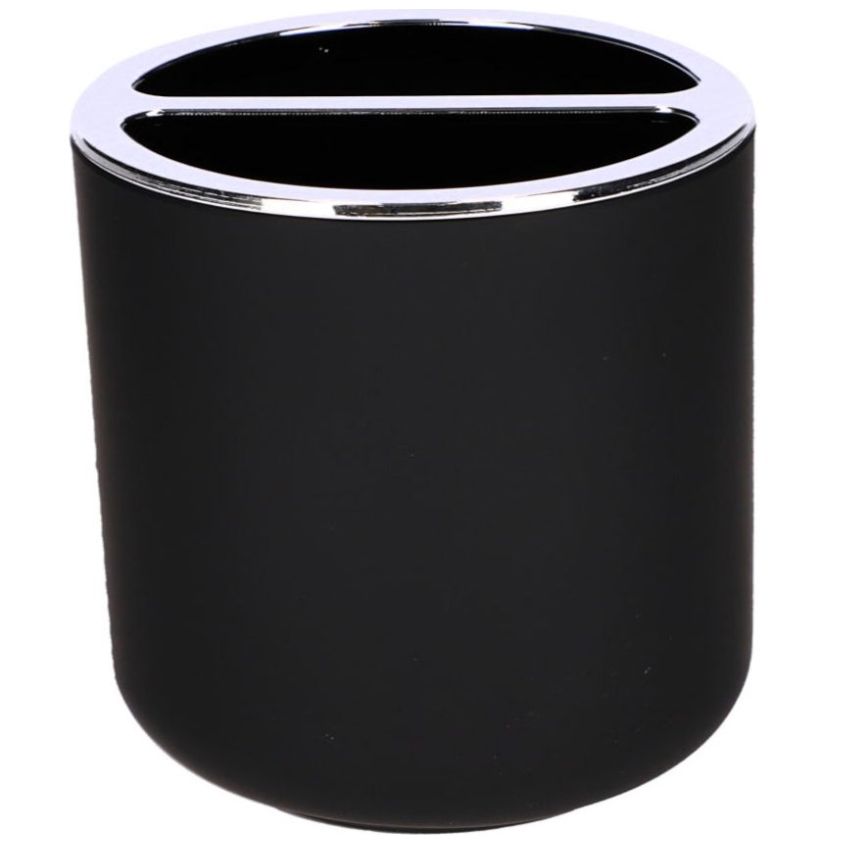 Vaso Porta Cepillos Fashion Negro Namaro Design