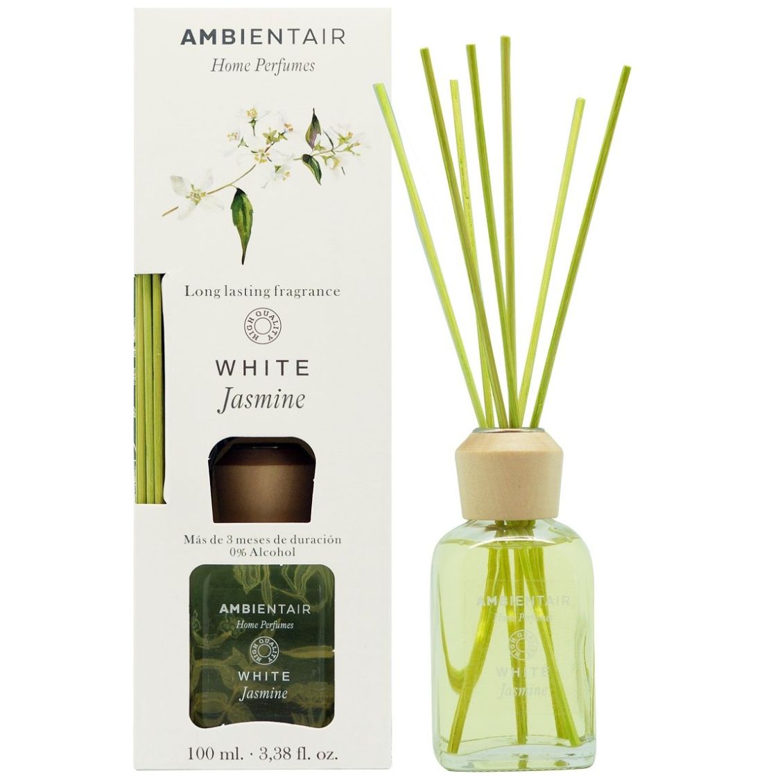 Difusor Mikado Home Perfume White Jasmine 100Ml Ambientair