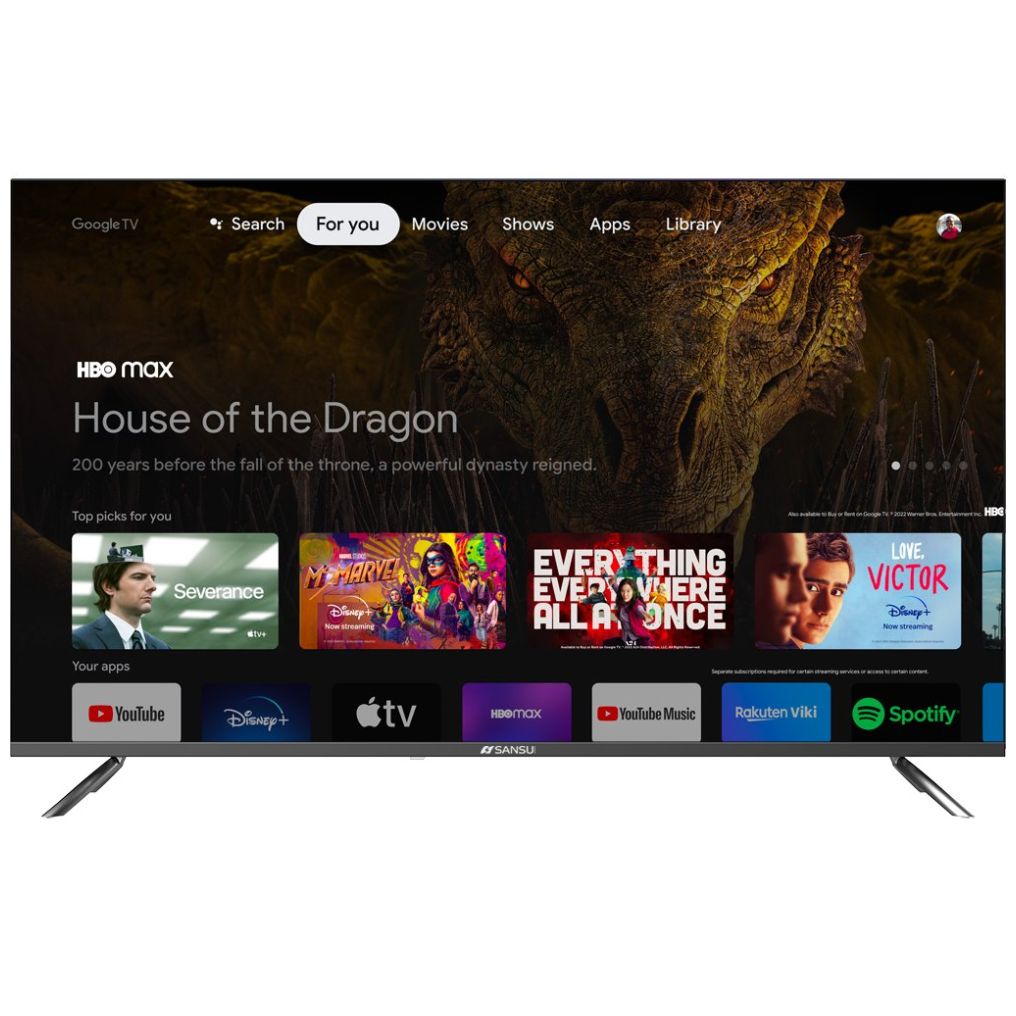 Pantalla Sansui 65" 4K Google Tv