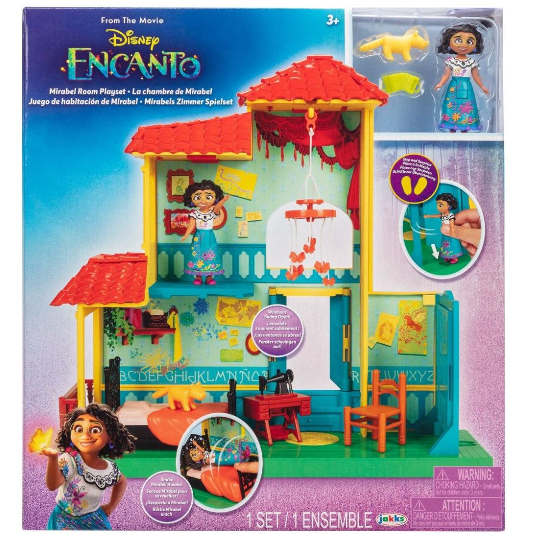 JUEGO DE SÁBANAS CAMA DOBLE DISNEY ENCANTO MIRABEL