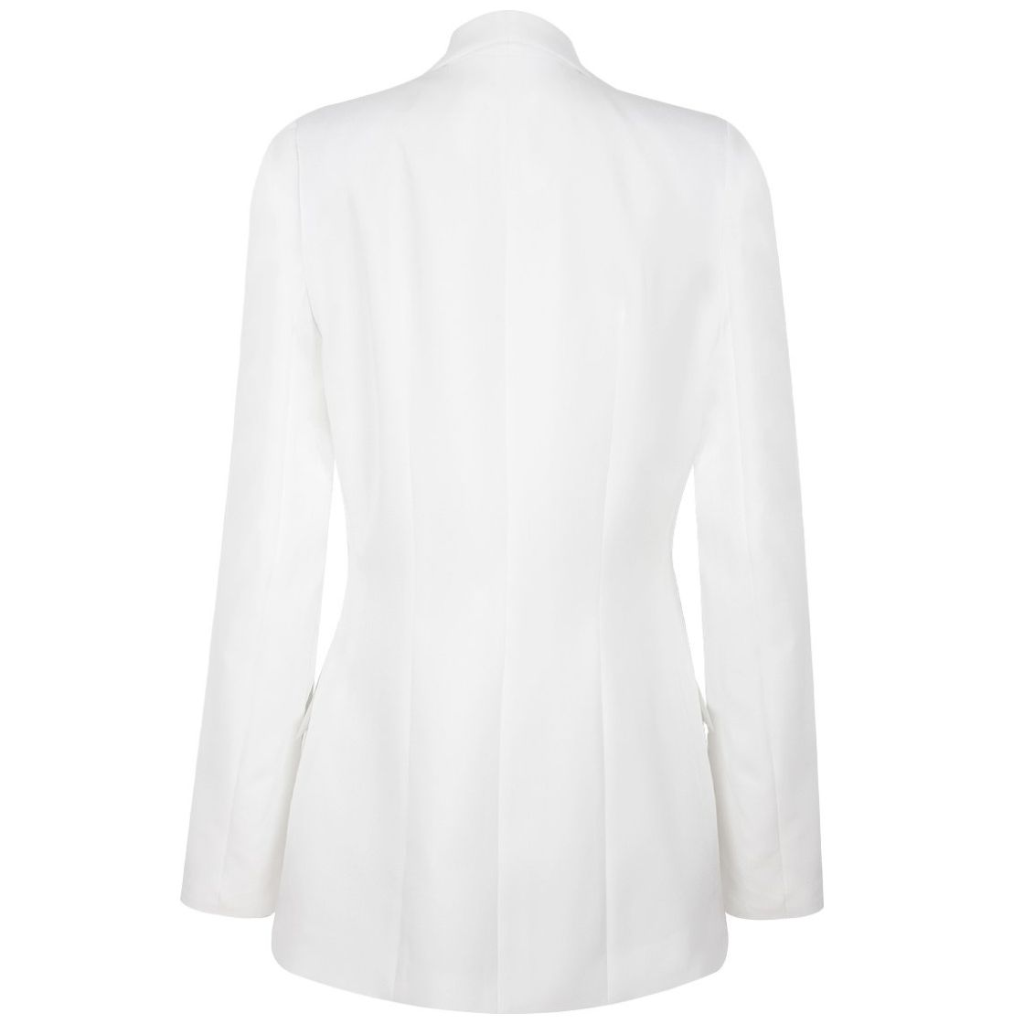 Saco Basel Cuello Solapa Diseño Liso con Bolsillos de Solapa