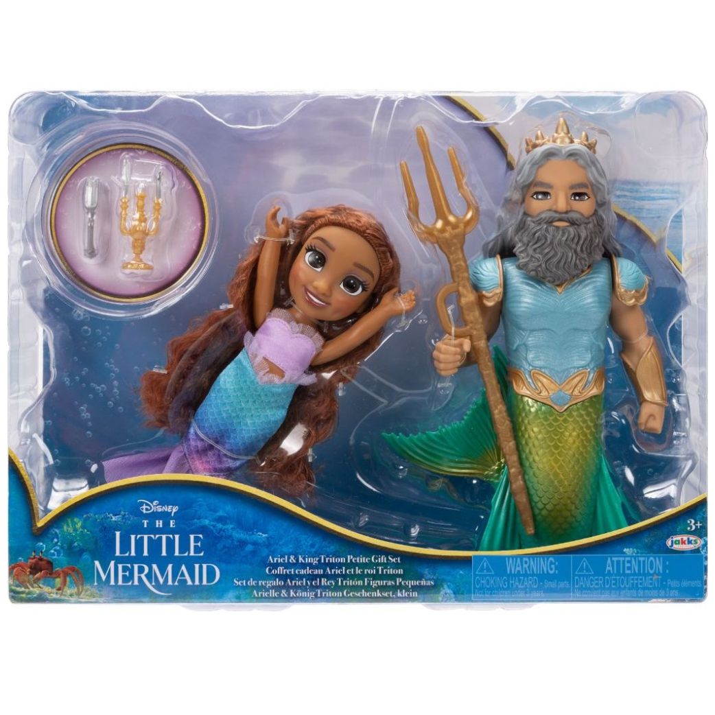 Ariel Y el Rey Triton de la Pequeña Sirenita  Live Action