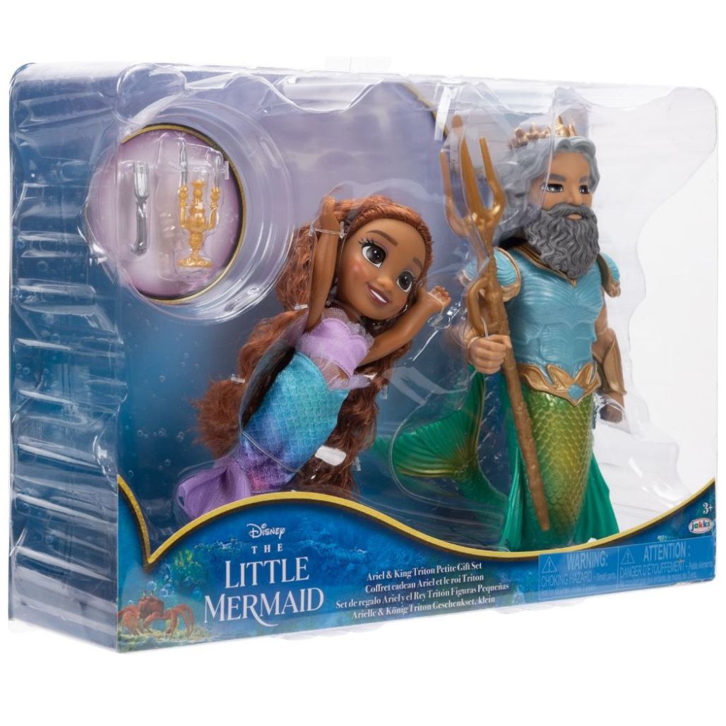 Ariel Y el Rey Triton de la Pequeña Sirenita  Live Action