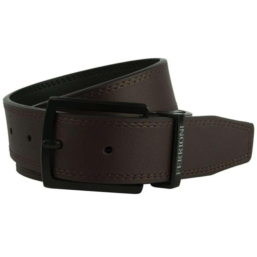 Cinturón para Hombre Casual Vestir Reversible Ferrioni