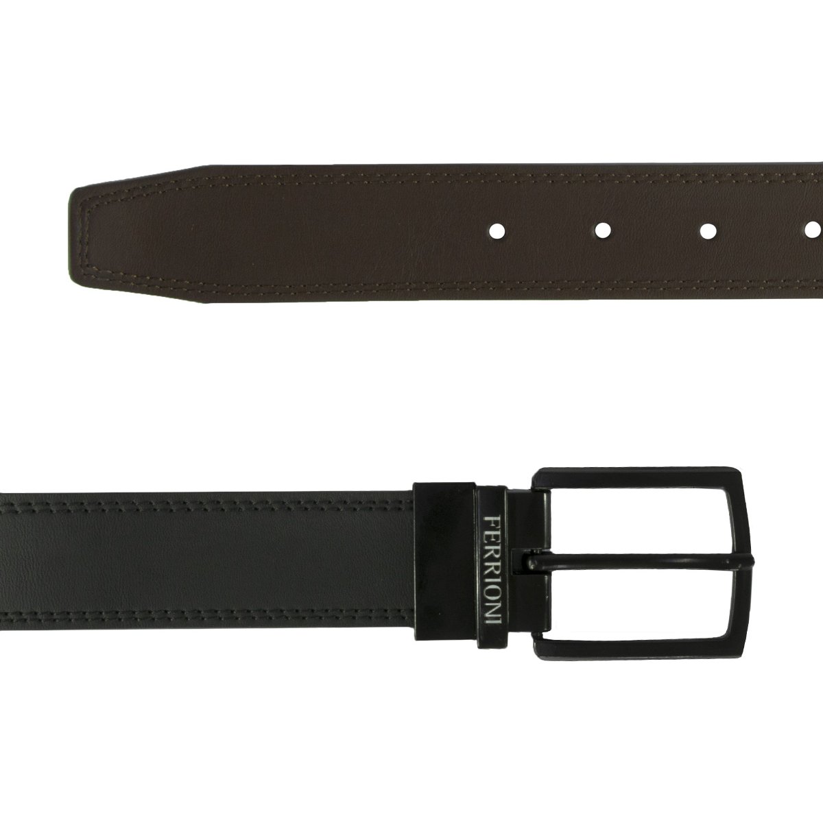 Cinturón para Hombre Casual Vestir Reversible Ferrioni