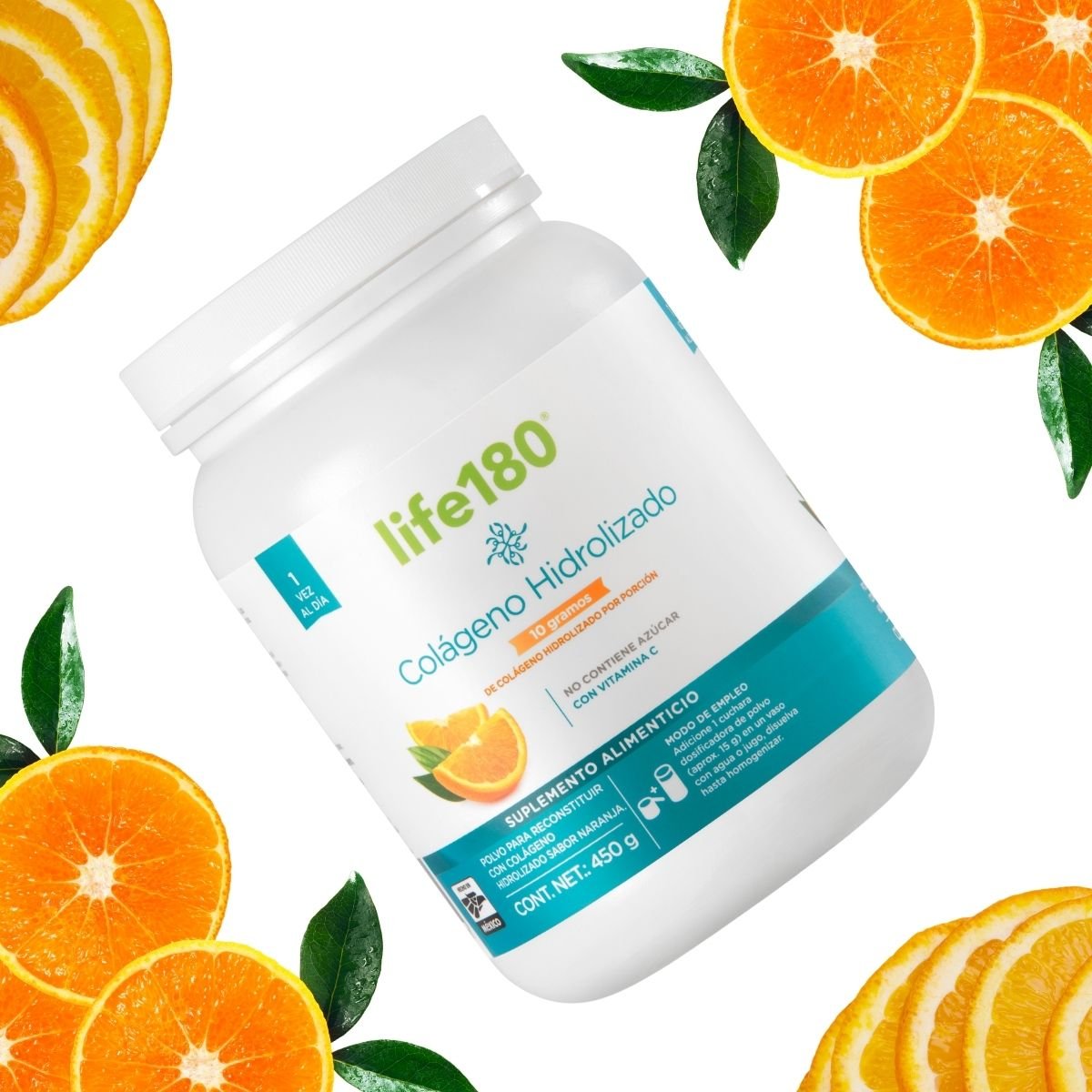 Hidrolizado en Colágeno de 10G Life 180