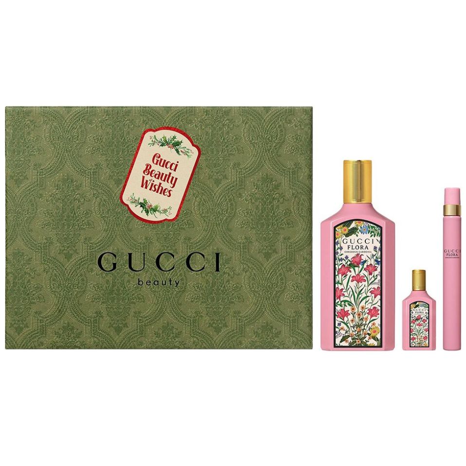 Set para Mujer Gucci Flora Edp 100 Ml Mini 7.5 Ml