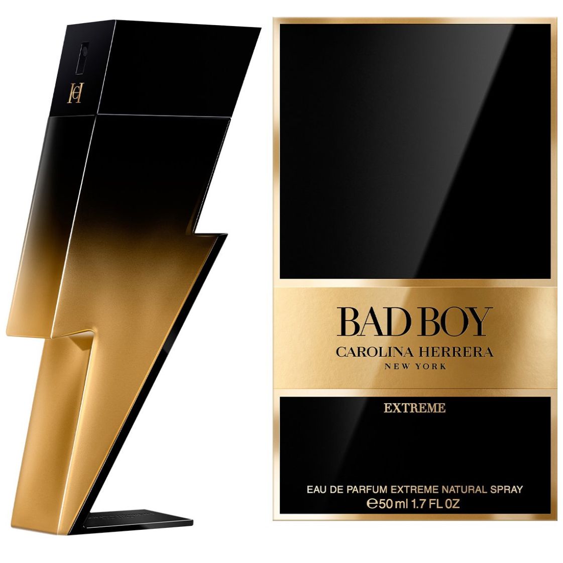 Carolina Herrera Bad Boy Extreme Eau de Parfum 50Ml Perfume para Hombre