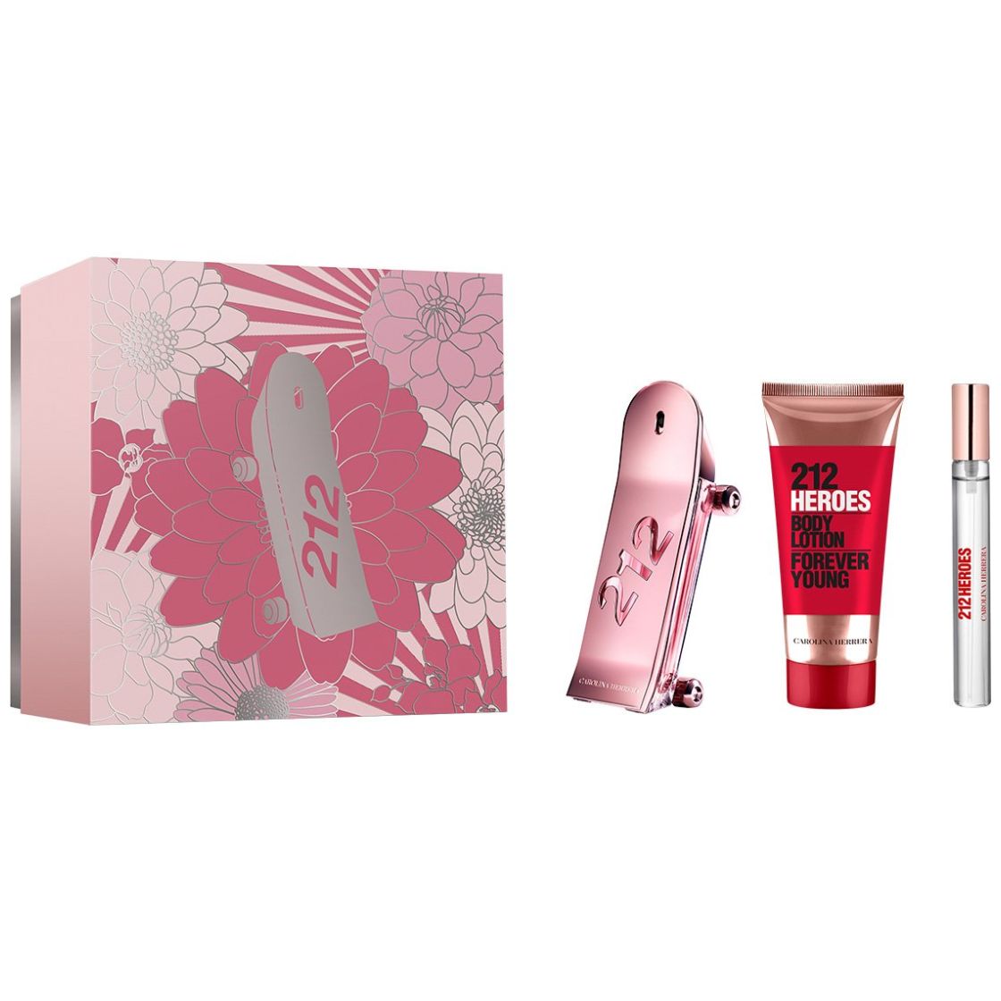 Carolina Herrera 212 Heroes For Her Set para Mujer Perfume Edp