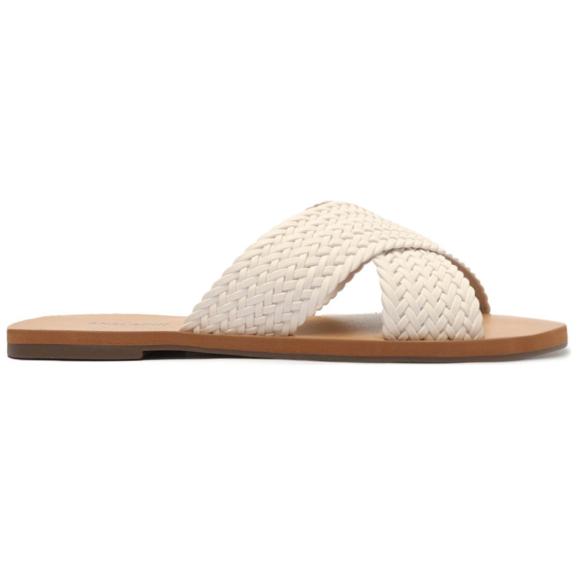 Sandalias con Tiras para Dama, Color Blanco Ana Capri