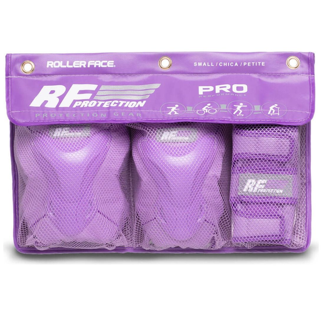 Set de Protecciones Pro Lila T Ch